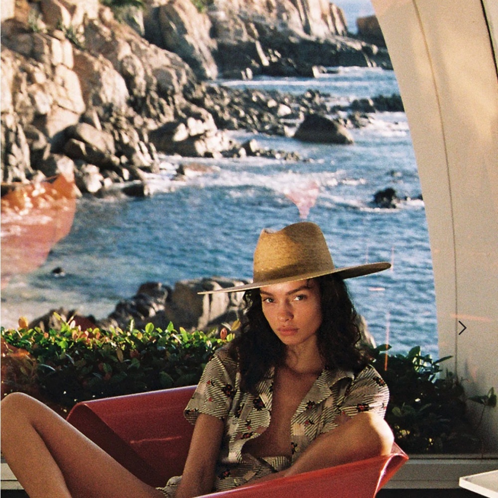 NWT Lack of Color - Palma Wide Fedora Hat - Picture 9 of 10